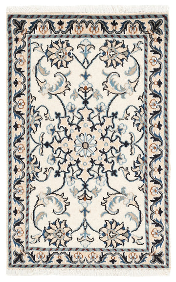 MY-RUG Teppich "Nain Kashmar" Medaillon-Design, Handgeknüpft