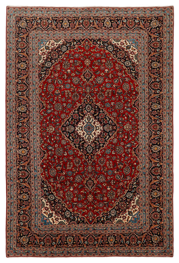MY-RUG Teppich "Keshan" Zentrales Medaillon, Handgeknüpft