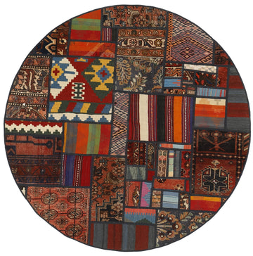 MY-RUG Teppich "Modern Patchwork " Geometrische Muster, Handgeknüpft