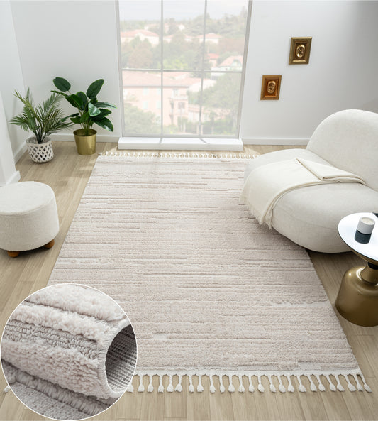 MY-RUG "Meera, Teppich mit Hoch-Tief-Effekten