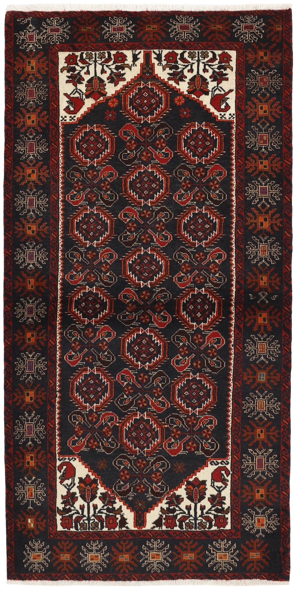 MY-RUG Teppich "Belutsch" Gul-Muster, Handgeknüpft