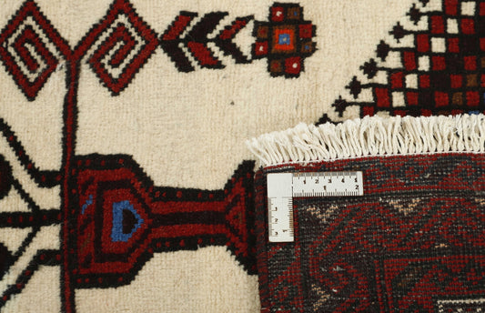 MY-RUG Teppich "Belutsch" Gebetsteppich-Design, Handgeknüpft
