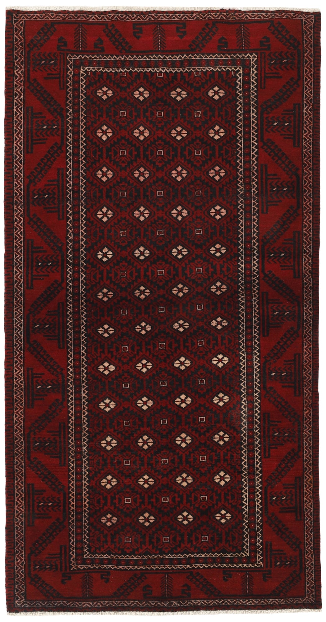 MY-RUG Teppich "Belutsch" Gul-Muster, Handgeknüpft