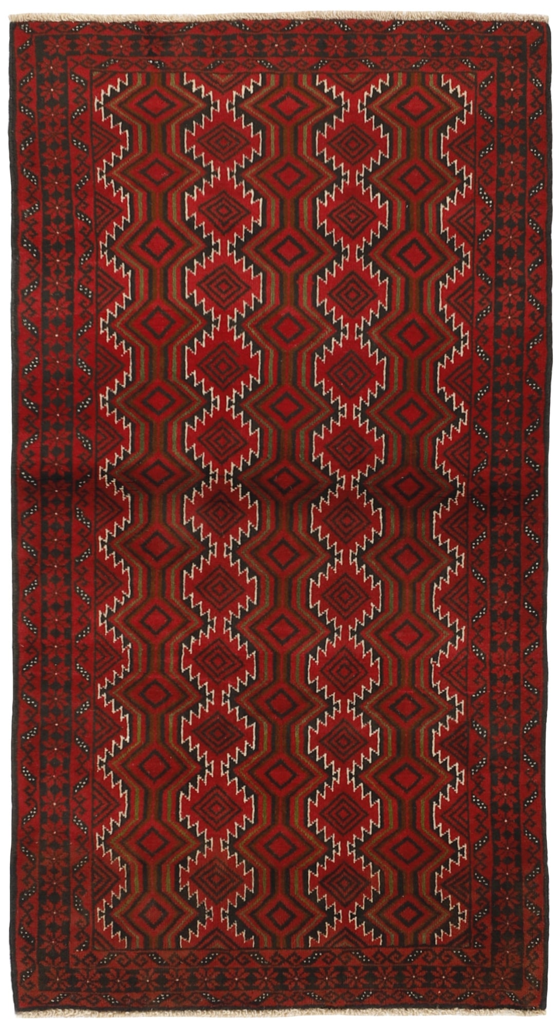 MY-RUG Teppich "Belutsch" Gul-Muster, Handgeknüpft