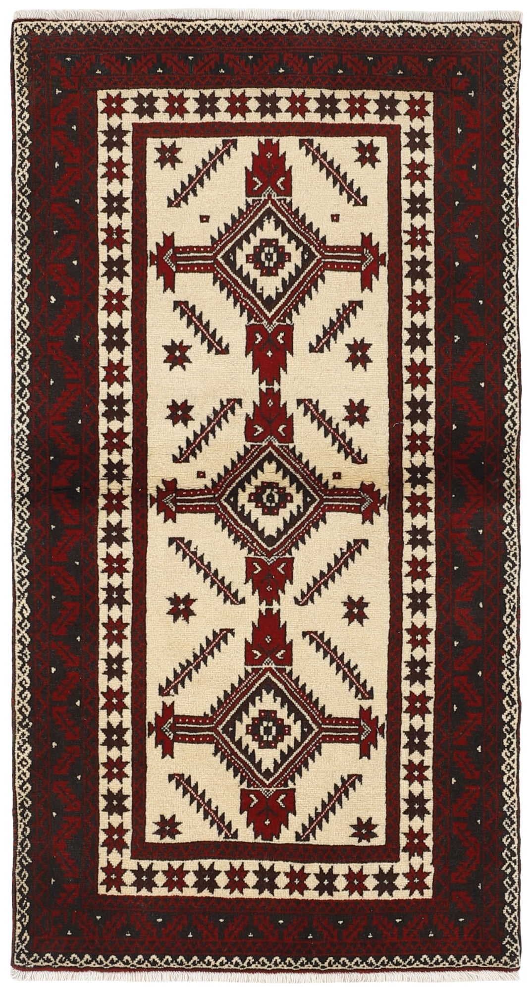 MY-RUG Teppich "Belutsch" Gul-Muster, Handgeknüpft