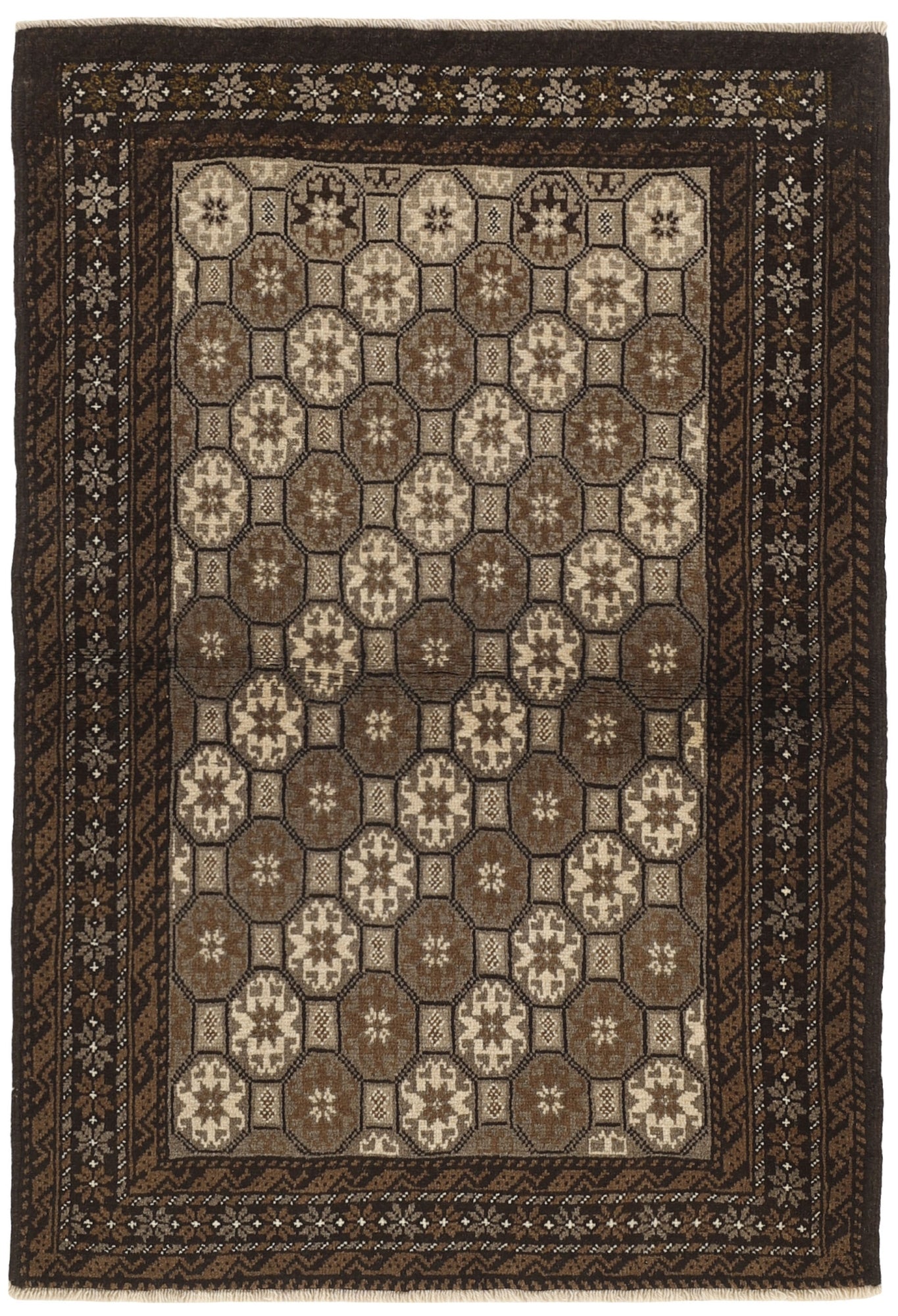 MY-RUG Teppich "Belutsch" Gul-Muster, Handgeknüpft