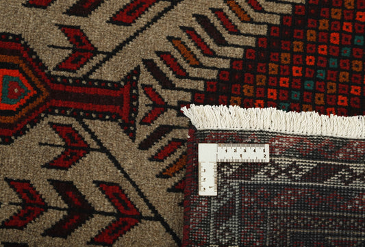 MY-RUG Teppich "Belutsch" Gebetsteppich-Design, Handgeknüpft