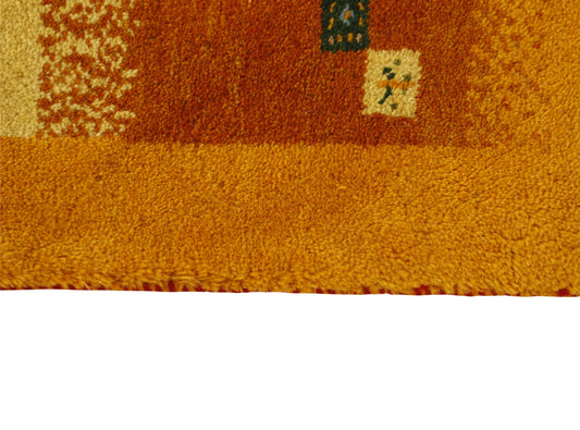 MY-RUG Teppich "Gabeh" Geometrische Streifen und Blöcke, Handgeknüpft
