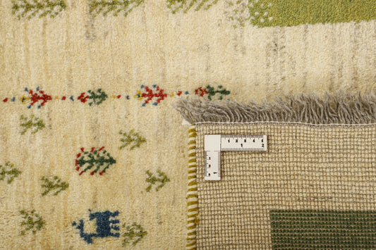 MY-RUG Teppich "Gabeh" Geometrische Streifen und Blöcke, Handgeknüpft