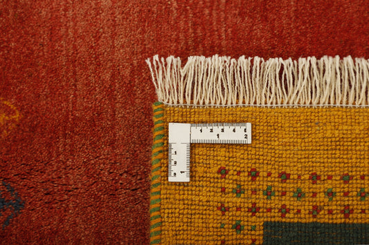 MY-RUG Teppich "Gabeh" Geometrische Streifen und Blöcke, Handgeknüpft