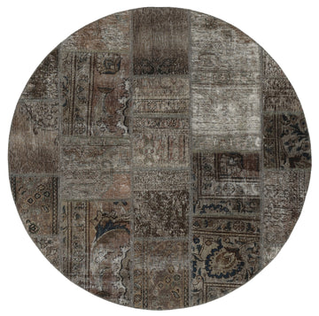 MY-RUG Teppich "Vintage Patch Work" Floral & Ornamentiert, Handgeknüpft