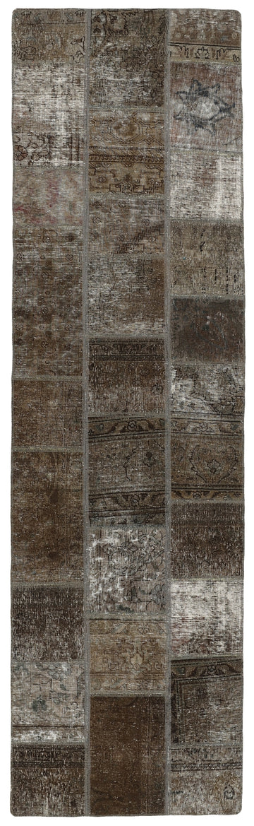 MY-RUG Teppich "Vintage Patch Work" Floral & Ornamentiert, Handgeknüpft