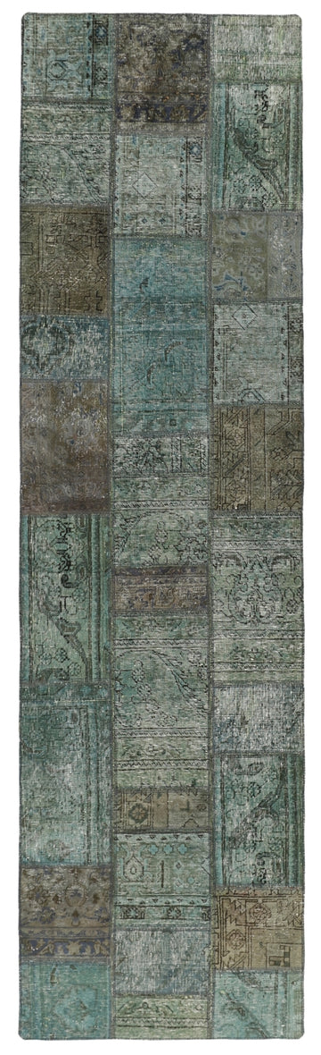 MY-RUG Teppich "Vintage Patch Work" Floral & Ornamentiert, Handgeknüpft