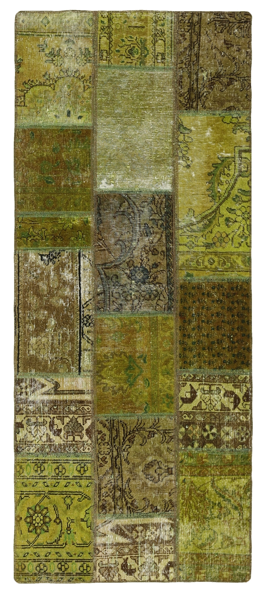 MY-RUG Teppich "Vintage Patch Work" Floral & Ornamentiert, Handgeknüpft