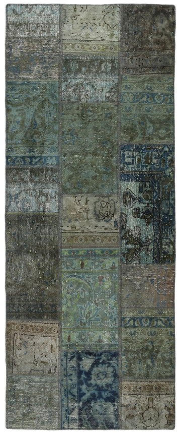 MY-RUG Teppich "Vintage Patch Work" Floral & Ornamentiert, Handgeknüpft