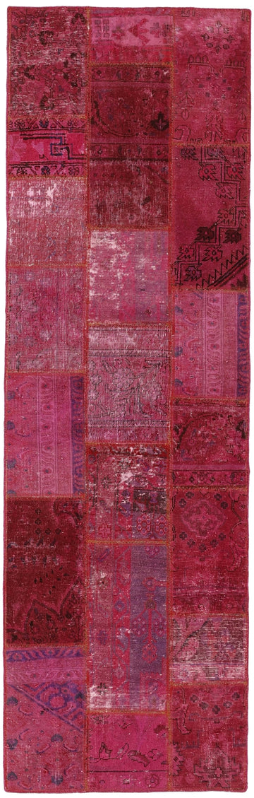 MY-RUG Teppich "Vintage Patch Work" Floral & Ornamentiert, Handgeknüpft