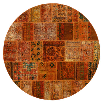 MY-RUG Teppich "Vintage Patch Work" Floral & Ornamentiert, Handgeknüpft
