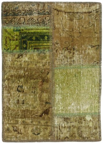 MY-RUG Teppich "Vintage Patch Work" Floral & Ornamentiert, Handgeknüpft