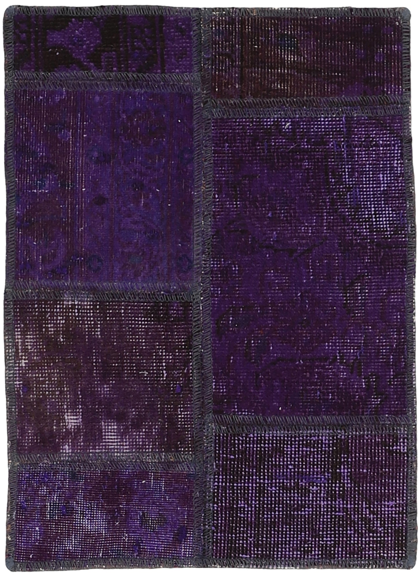 MY-RUG Teppich "Vintage Patch Work" Floral & Ornamentiert, Handgeknüpft