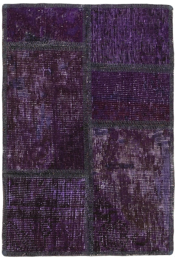 MY-RUG Teppich "Vintage Patch Work" Floral & Ornamentiert, Handgeknüpft