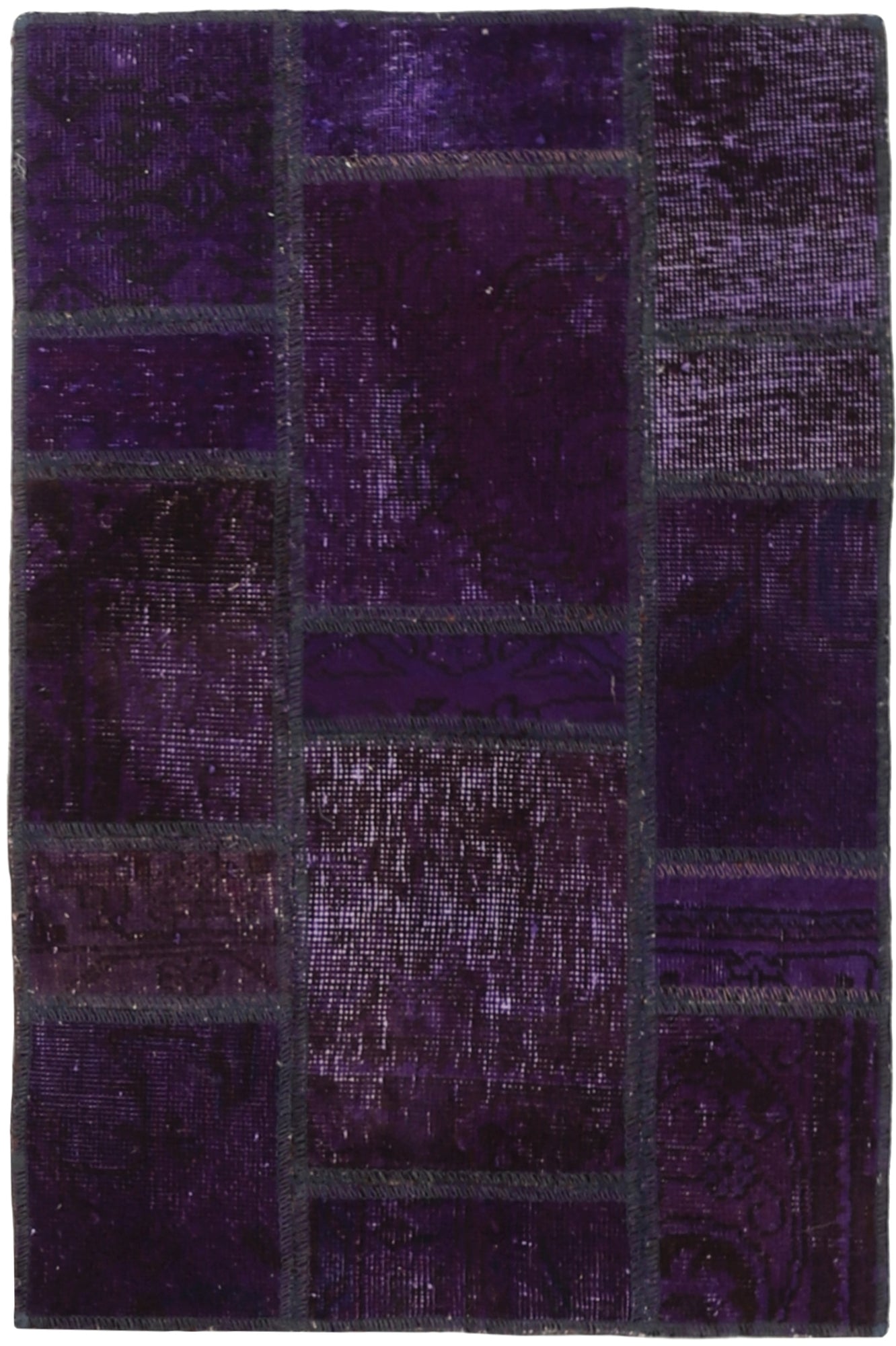 MY-RUG Teppich "Vintage Patch Work" Floral & Ornamentiert, Handgeknüpft