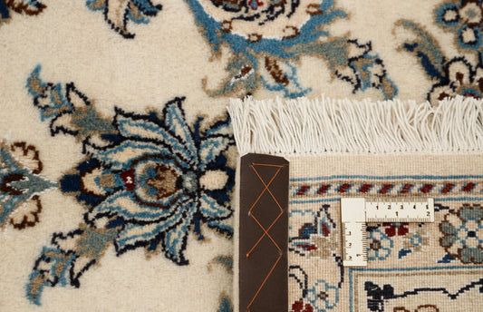 MY-RUG Teppich "Nain Kashmar" Medaillon-Design, Handgeknüpft