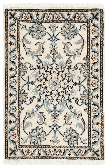 MY-RUG Teppich "Nain Kashmar" Medaillon-Design, Handgeknüpft