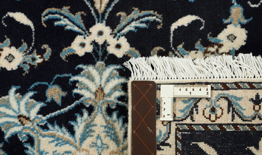 MY-RUG Teppich "Nain Kashmar" Medaillon-Design, Handgeknüpft