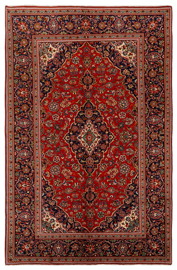 MY-RUG Teppich "Keshan" Zentrales Medaillon, Handgeknüpft