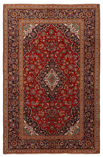 MY-RUG Teppich "Keshan" Zentrales Medaillon, Handgeknüpft