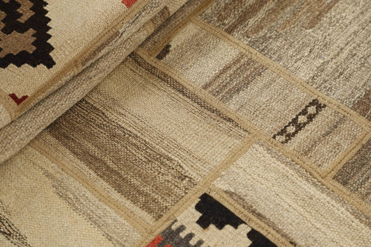 MY-RUG Teppich "Modern Patchwork " Geometrische Muster, Handgeknüpft