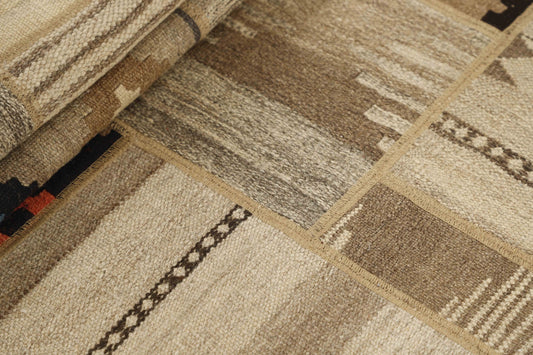 MY-RUG Teppich "Modern Patchwork " Geometrische Muster, Handgeknüpft