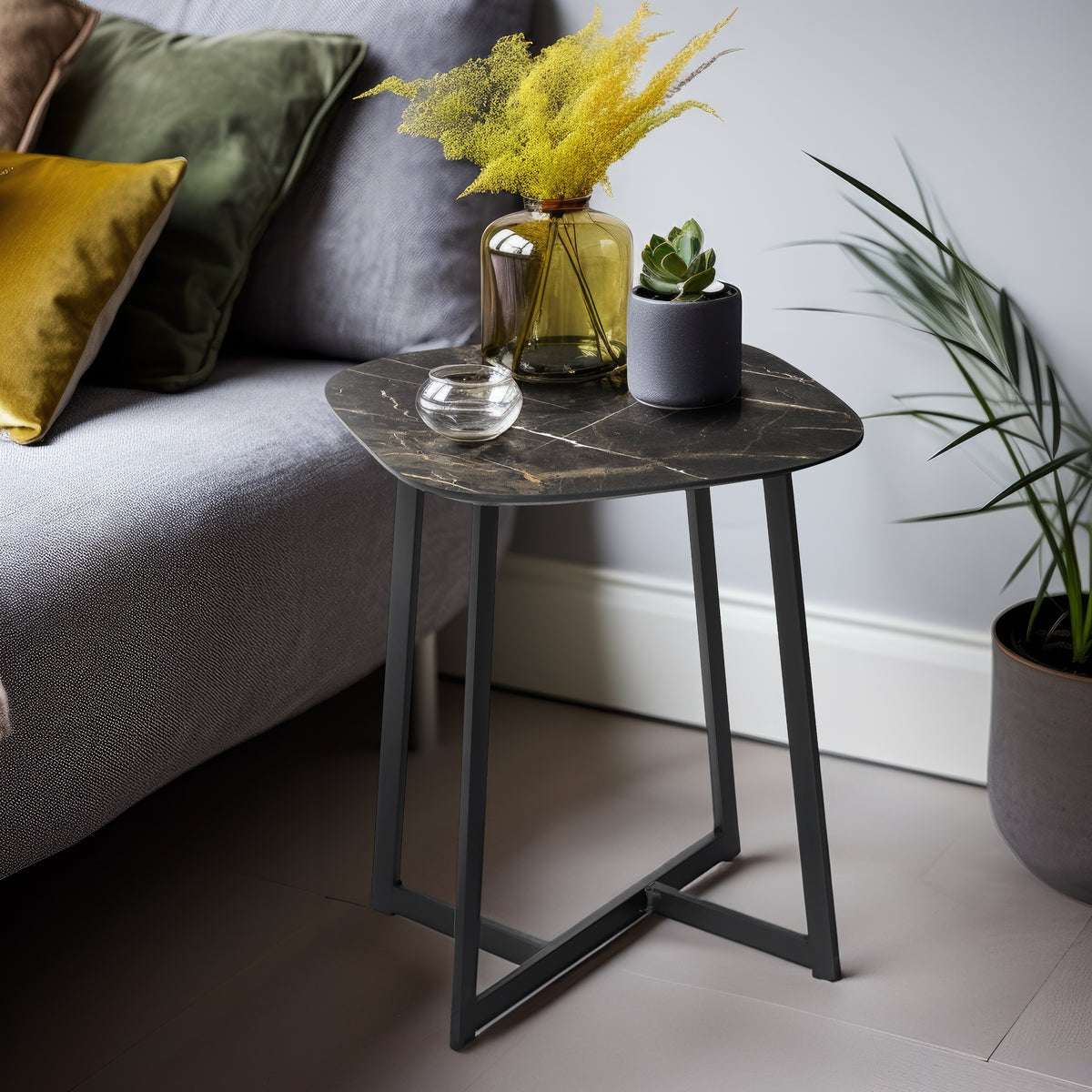 Beistelltisch, kleiner Tisch, Wohnzimmer Tisch, Tischchen, Coffeetable, Nachttisch, Nachttisch Schlafzimmer,Design Beistelltisch, Design Nachttisch, Metall Beistelltisch