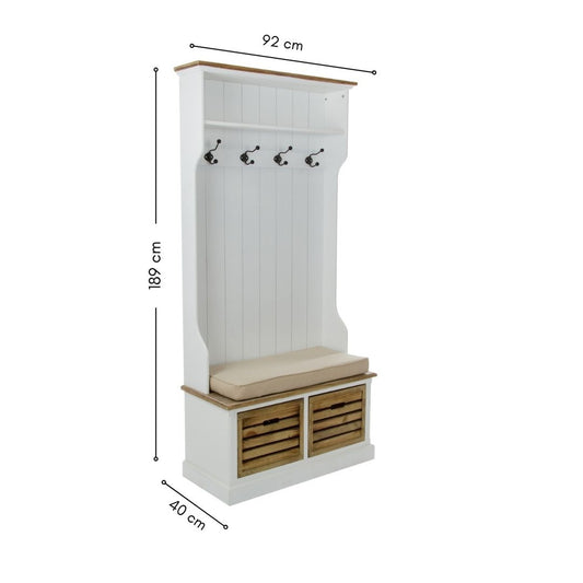 Garderobe "Heidi" mit Sitzbank