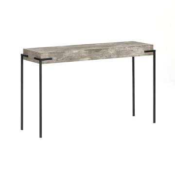 Konsolentisch Herres, 120x35x75cm in industrieller Betonoptik