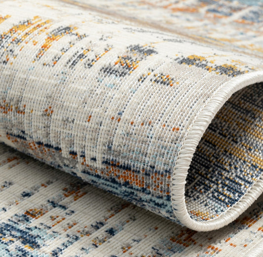 MY-RUG "Anjali" Flachgewebter Teppich mit Muster