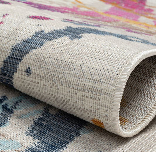 MY-RUG "Anjali" Flachgewebter Teppich mit Muster