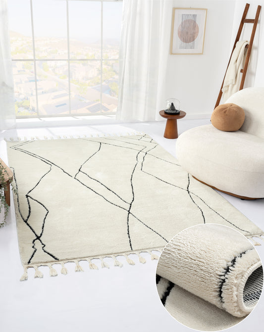 MY-RUG "Lovis", modernes Design im Hochflorteppich