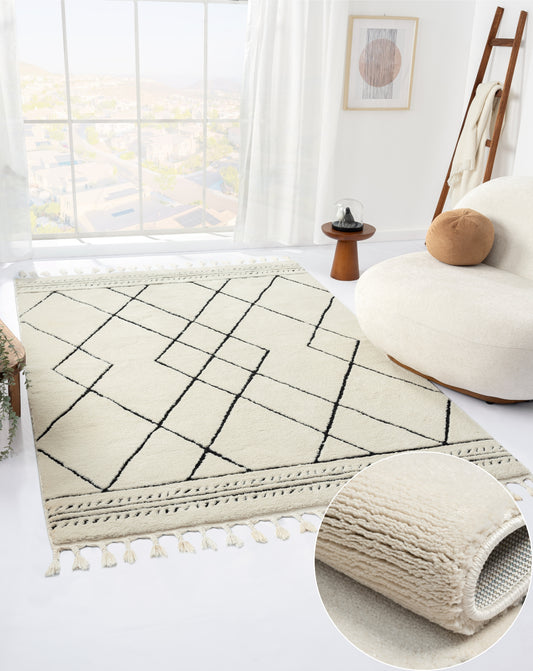 MY-RUG "Ella", flauschiger Hochflorteppich