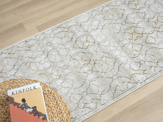 MY-RUG "Nikolai", verspieltes Design im Kurzflorteppich